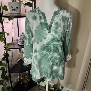 Simply Vera by Vera Wang Women’s Tie Dye Blouse